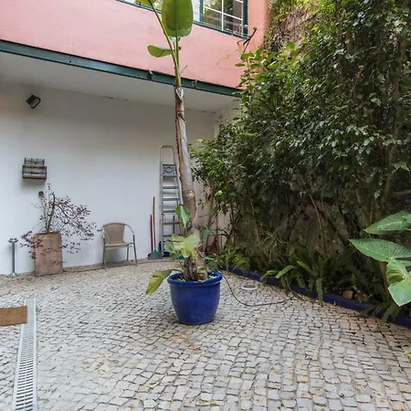 Lovelystay - Characterful W/ Outdoor Patio Lisboa